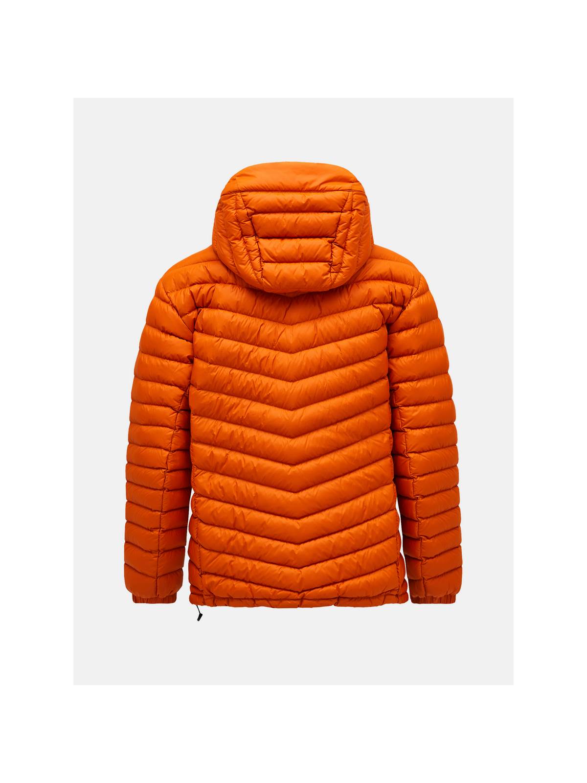 Kurtka męska puchowa Peak Performance M Frost Down Hood Jacket pomarańczowy - narciarska - Adventure Sports