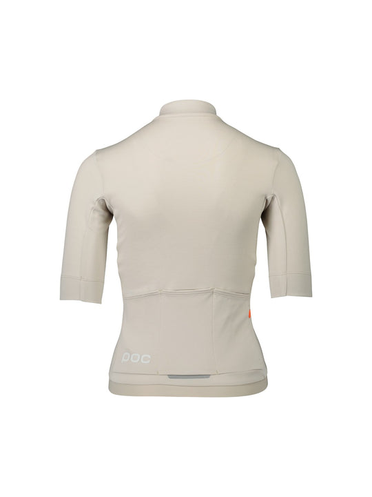 Koszulka rowerowa damska POC W’s Thermal Lite Jersey beżowa - Adventure Sports
