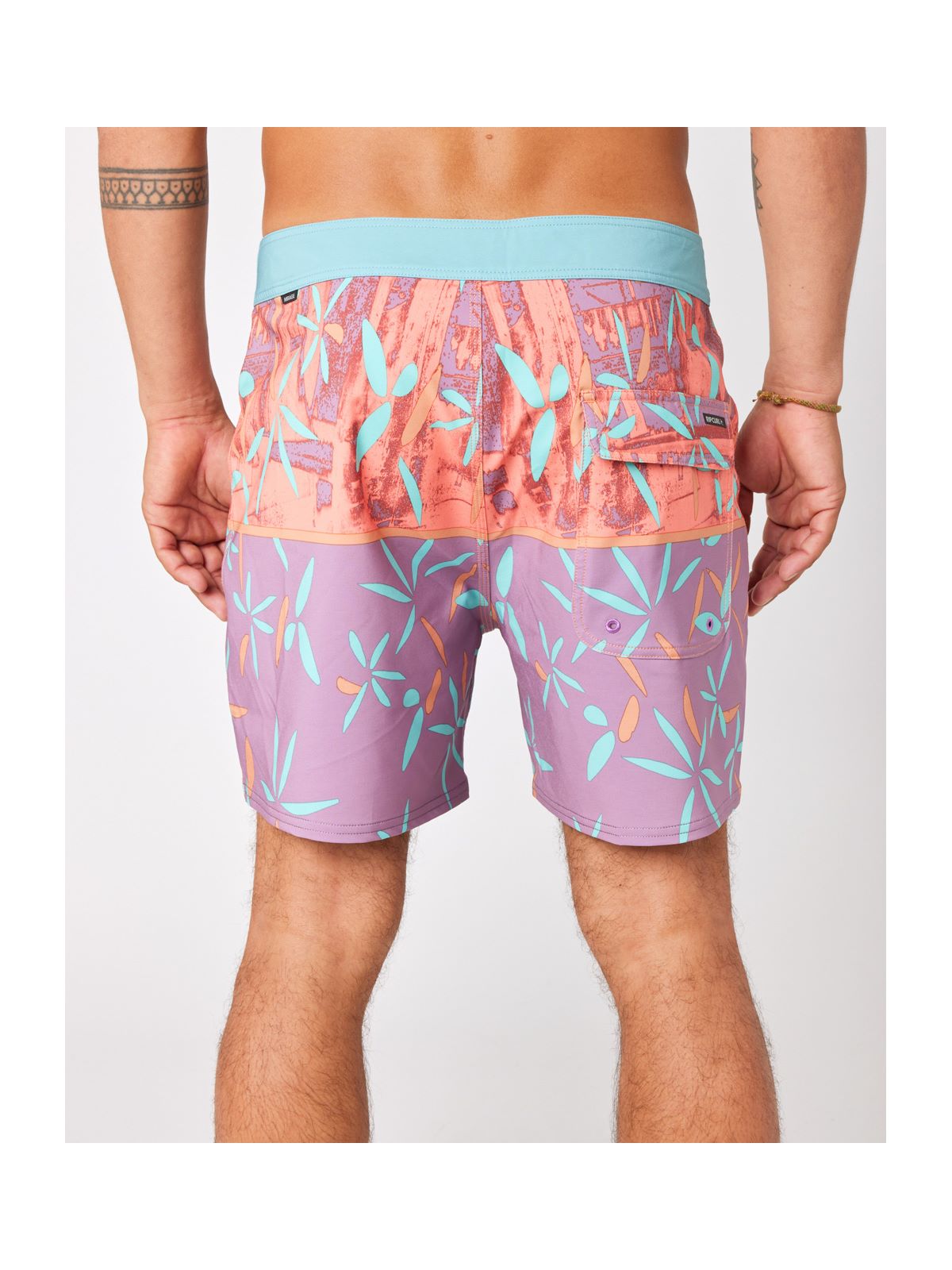 Boardshorty RIP CURL Mirage Retro Sealife fioletowy - Adventure Sports