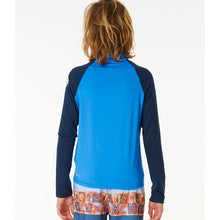 Koszulka do pływania dziecięca RIP CURL Shock Upf L/S-Boy niebieska
