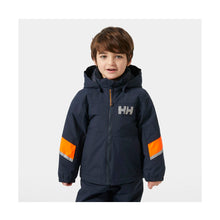 Kurtka narciarska dziecięca HELLY HANSEN K RIDER JACKET granatowa
