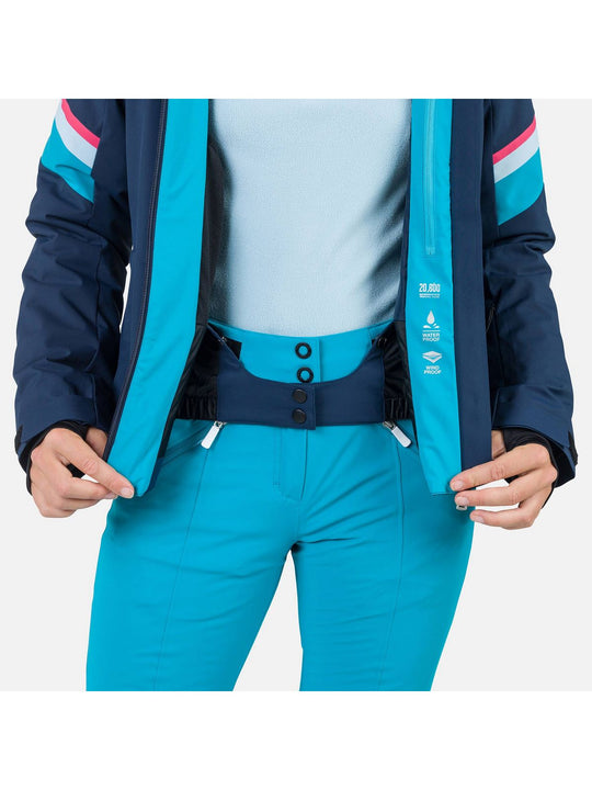 Kurtka narciarska damska Rossignol W Strawpile Jkt granatowy - Adventure Sports
