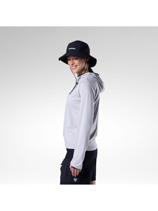 Bluza damska ROSSIGNOL W Westweg Sun Hoodie szara
