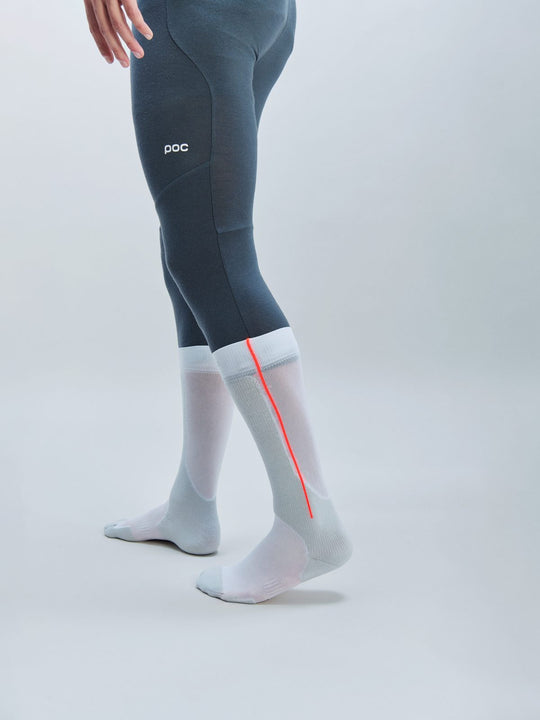 Skarpety narciarskie POC Race Sock jasny szary
