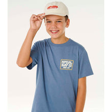 Koszulka chłopięca RIP CURL Pacific Rinse Sunrise Tee-Boy niebieska
