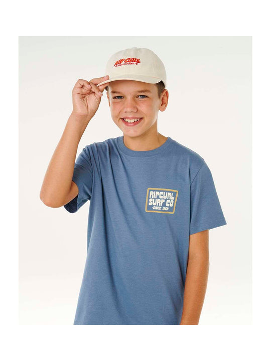 Koszulka chłopięca RIP CURL Pacific Rinse Sunrise Tee-Boy niebieska
