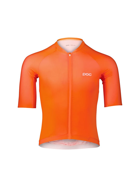 Koszulka rowerowa damska POC W’s Pristine Jersey pomarańczowy - Adventure Sports
