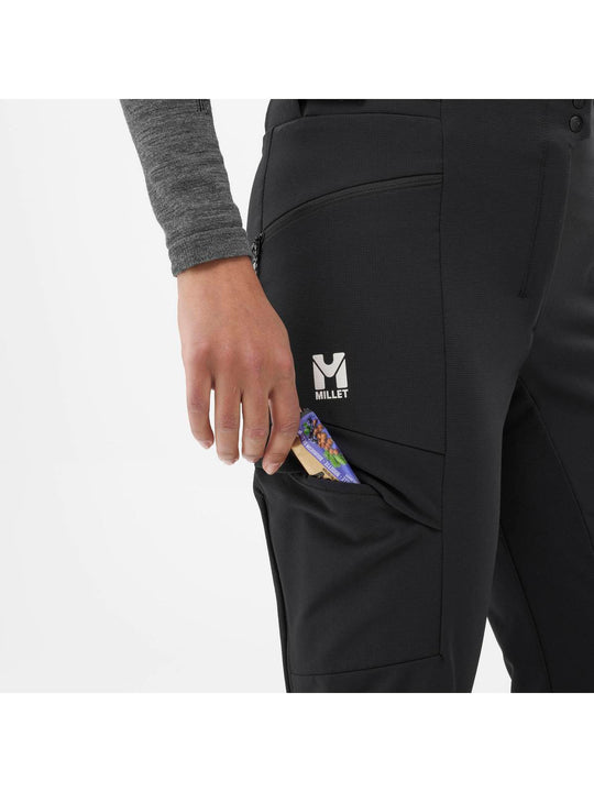 Spodnie alpinistyczne damskie MILLET W Kamet Xcs Pant Czarny - Adventure Sports
