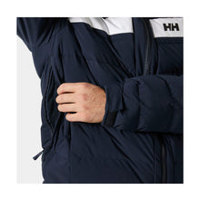 Kurtka narciarska męska HELLY HANSEN BOSSANOVA PUFFY JACKET granatowa
