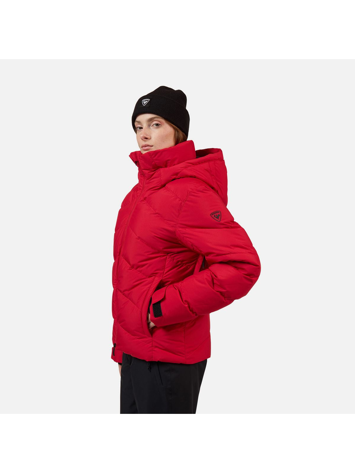 Kurtka narciarska damska ROSSIGNOL W WISPILE RIPSTOP DOWN JKT czerwona