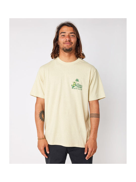 Koszulka RIP CURL Shaper Avenue Tee żółty - Adventure Sports
