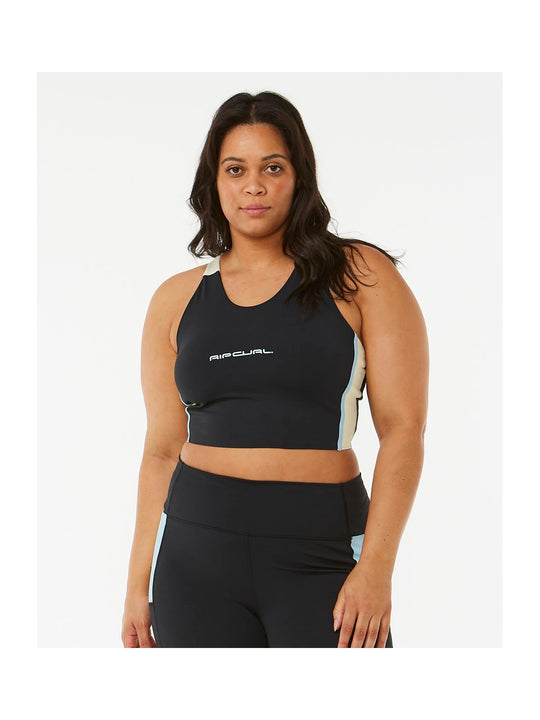 Koszulka RIP CURL Rss Revival Crop czarny - Adventure Sports
