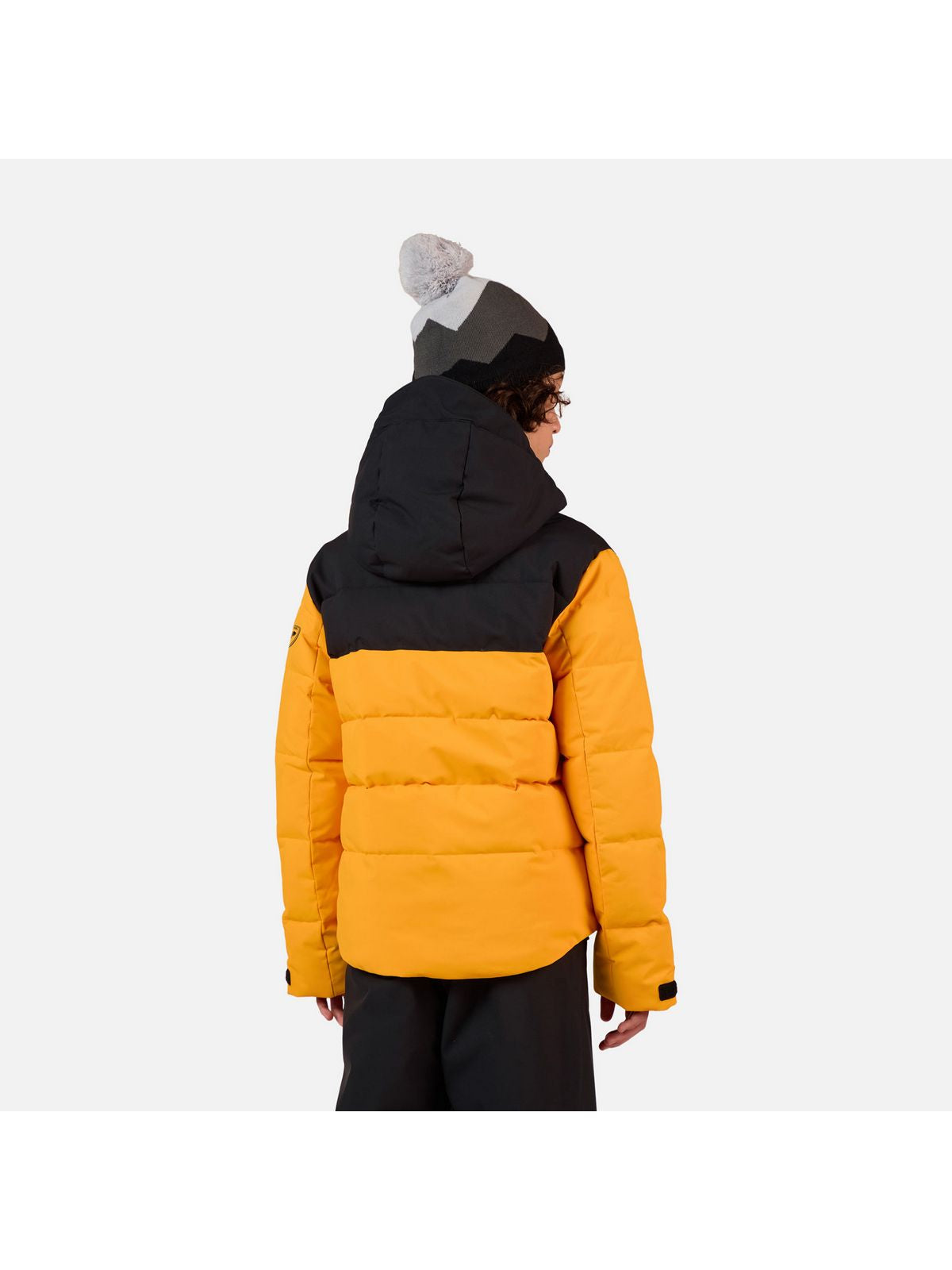 Kurtka narciarska dziecięca ROSSIGNOL Boy Siz Quilted Jkt żółta