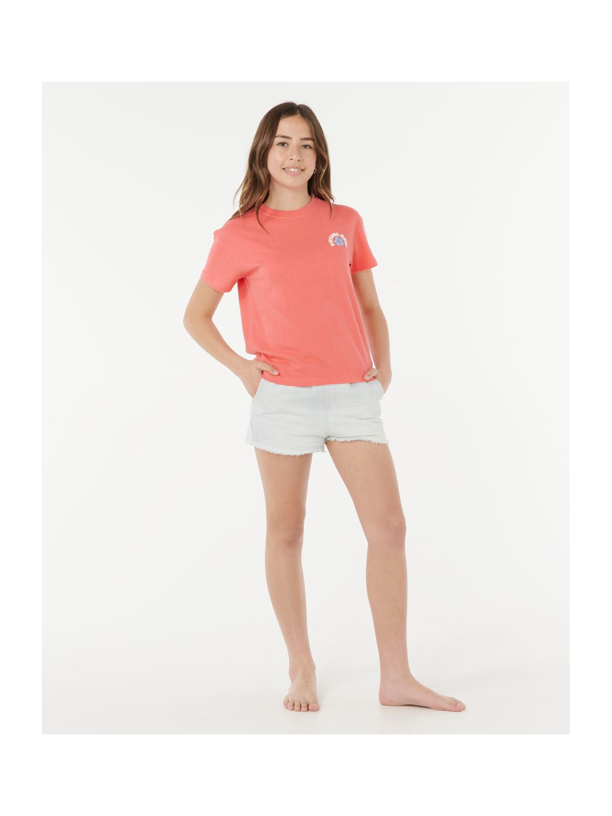 Koszulka RIP CURL LUXE SURF RELAXED TEE-GIRL