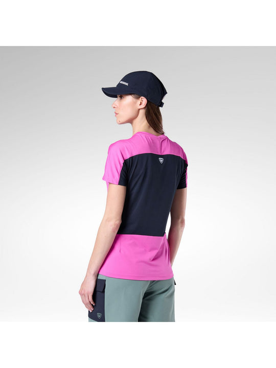 Koszulka damska ROSSIGNOL W Hiking Tee różowa
