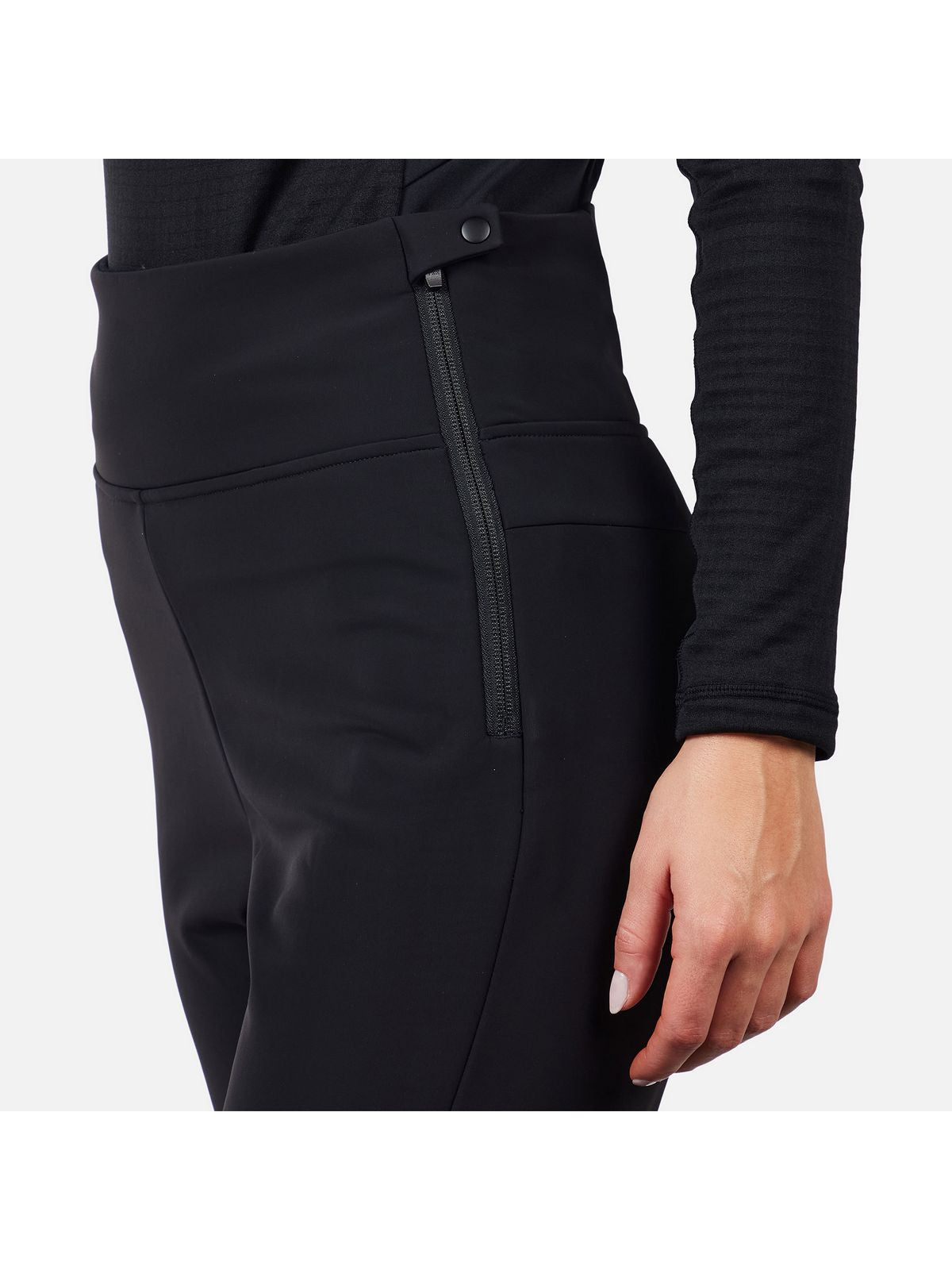 Spodnie narciarskie damskie ROSSIGNOL W Ski Softshell Pant czarne