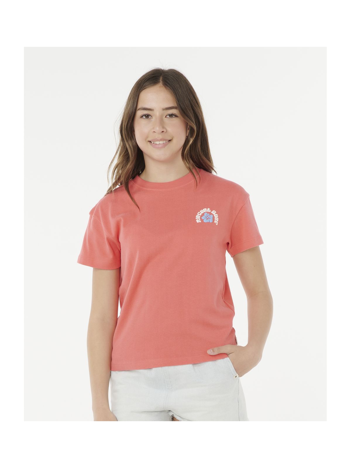 Koszulka RIP CURL LUXE SURF RELAXED TEE-GIRL