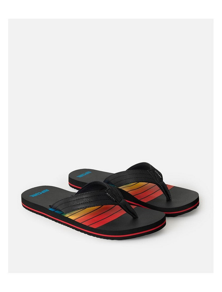 Japonki plażowe RIP CURL Ripper Bloom Open Toe czerwone