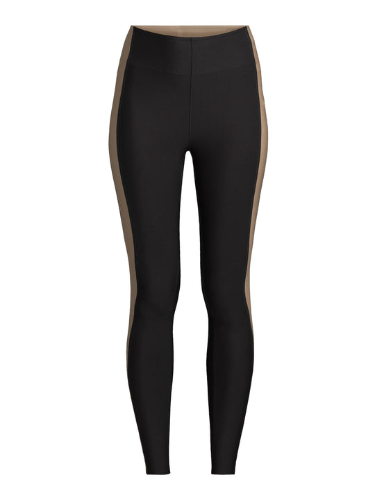 Legginsy treningowe damskie CASALL Shaped Block High Waist Tights kolor czarny
