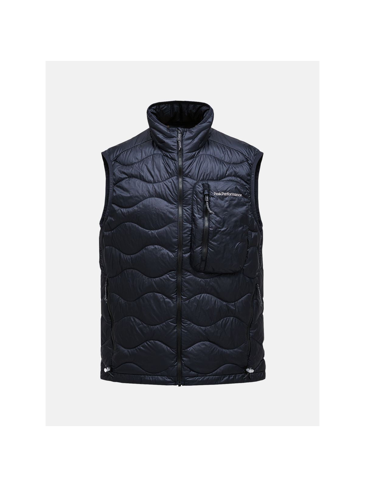 Kamizelka puchowa męska PEAK PERFORMANCE M Helium Utility Down Vest czarny - Adventure Sports