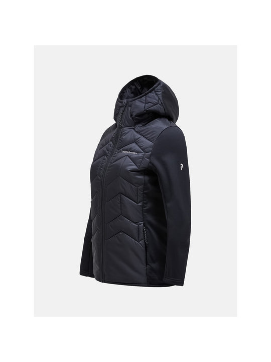 Kurtka PEAK PERFORMANCE Elevate Liner Hybrid Hood Jacket czarny - Adventure Sports
