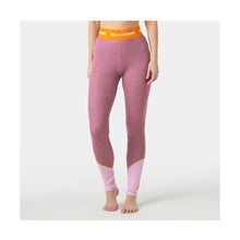 Bielizna termiczna damska HELLY HANSEN W LIFA MERINO MIDWEIGHT PANT fioletowa
