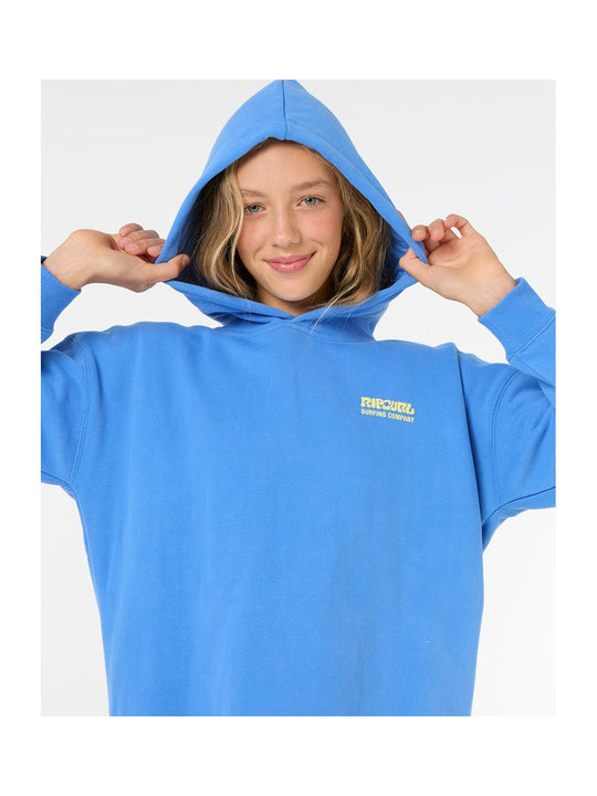 Bluza RIP CURL SURF PUFF HOOD-GIRL niebieska
