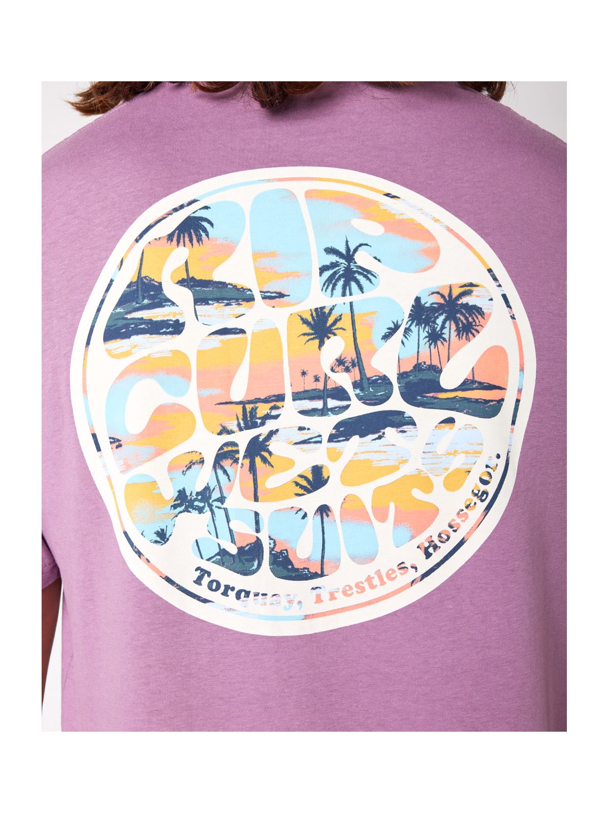 Koszulka RIP CURL Passage Tee fioletowy - Adventure Sports