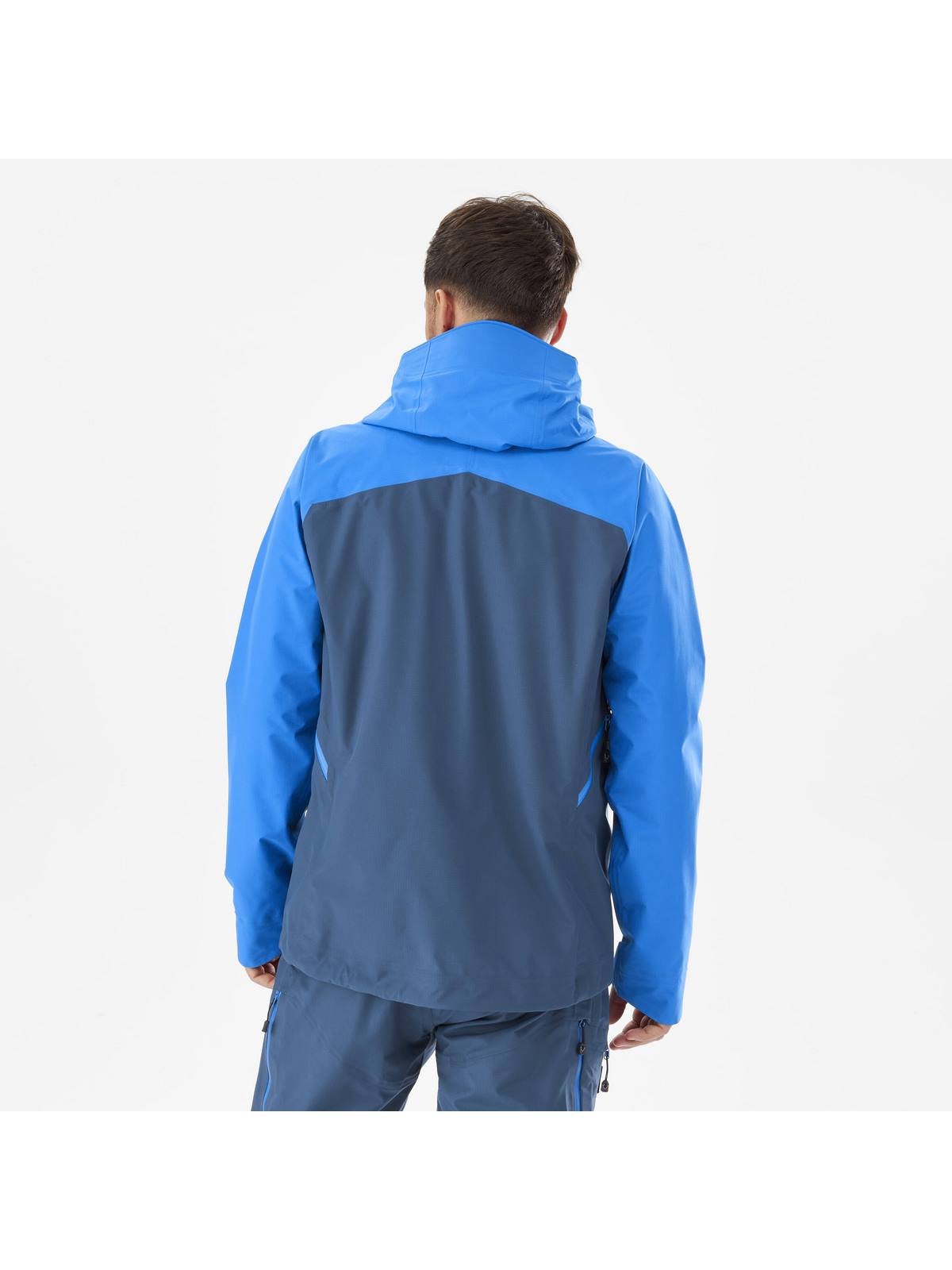 Kurtka męska GORE-TEX MILLET M Tri Icon Light Gtx 3L niebieska - Adventure Sports