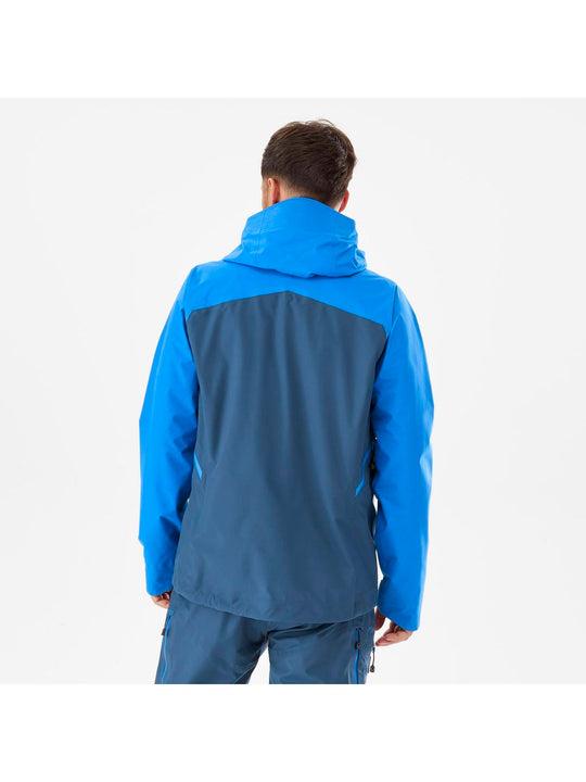 Kurtka męska GORE-TEX MILLET M Tri Icon Light Gtx 3L niebieska - Adventure Sports
