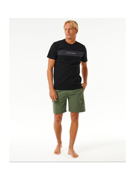 Koszulka RIP CURL Vaporcool Varial 2.0 Tee czarny - Adventure Sports
