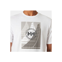 Koszulka HELLY HANSEN HP RACE GRAPHIC T-SH biały - Adventure Sports
