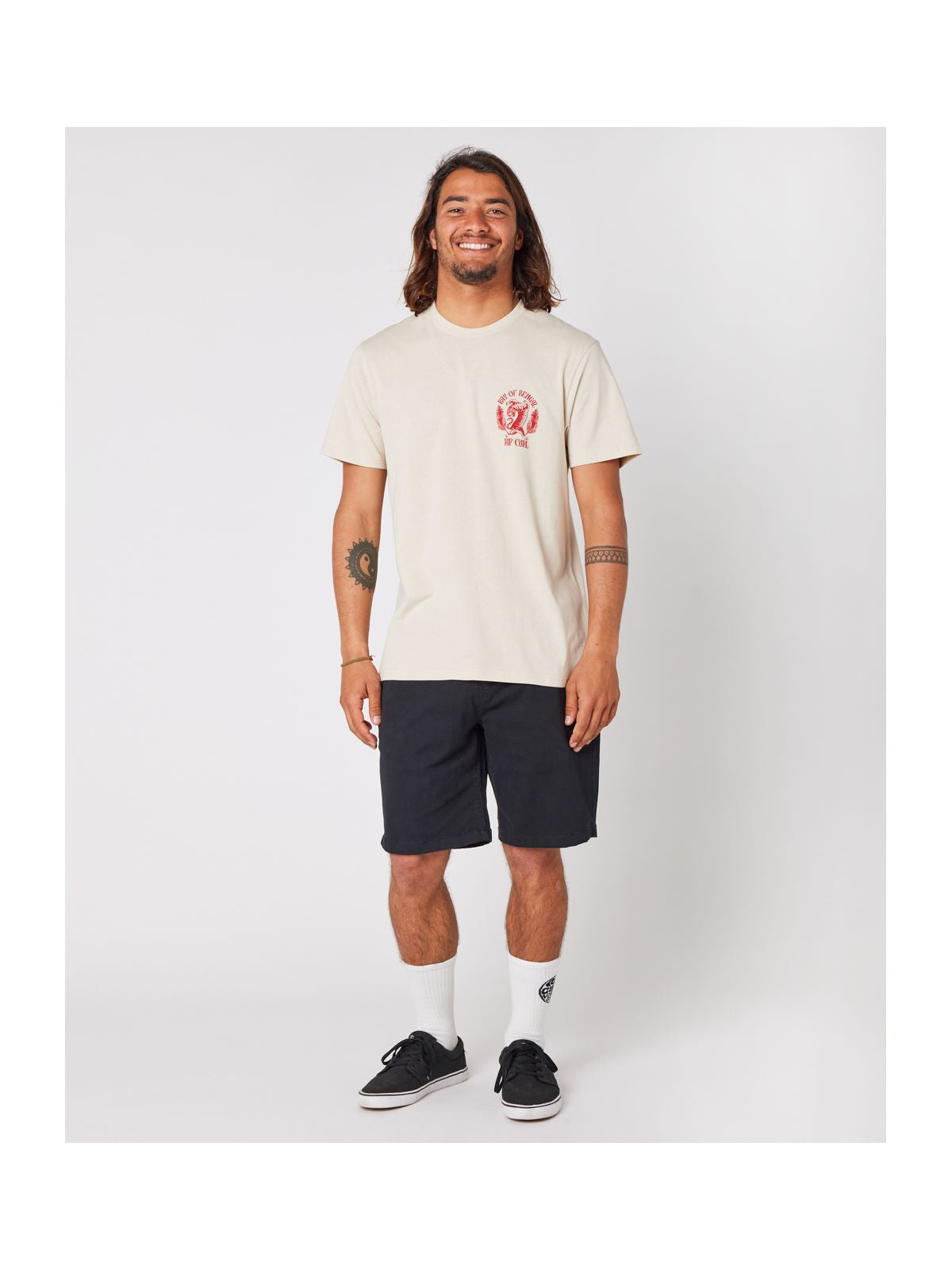 Koszulka RIP CURL Desti Animals Tee biały - Adventure Sports
