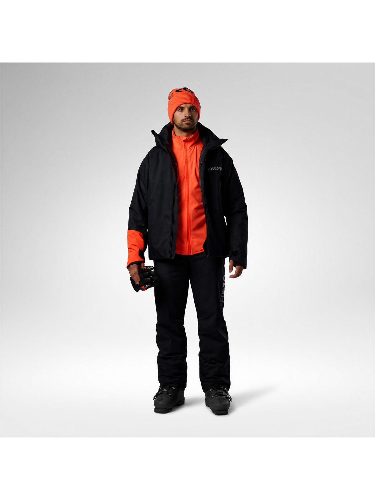 Spodnie narciarskie męskie ROSSIGNOL M Hero Insulated Ski Pant czarne