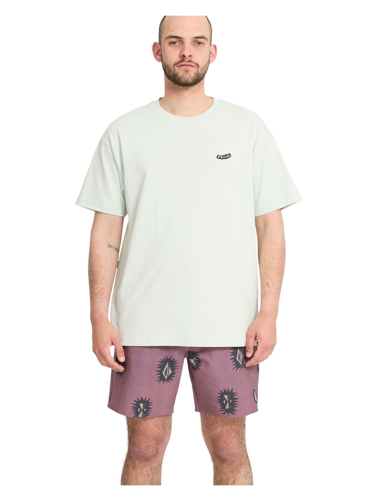 Szorty kąpielowe VOLCOM Psyche Cotton Trunk 17 różowy