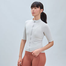 Koszulka rowerowa damska POC W’s Thermal Lite Jersey beżowa - Adventure Sports
