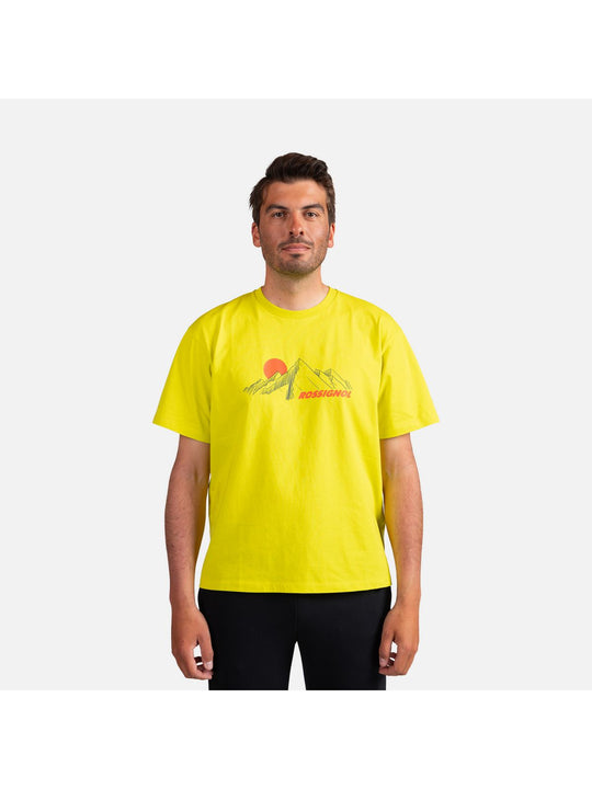 Koszulka męska ROSSIGNOL Waterfall Tee zielony - Adventure Sports
