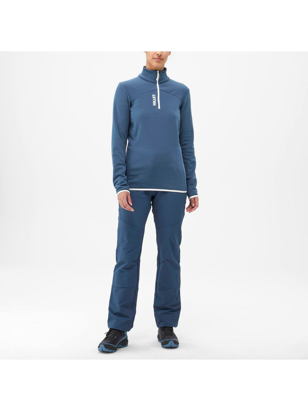 Bluza polarowa damska MILLET W Seneca Fleece Po Granatowy - Adventure Sports