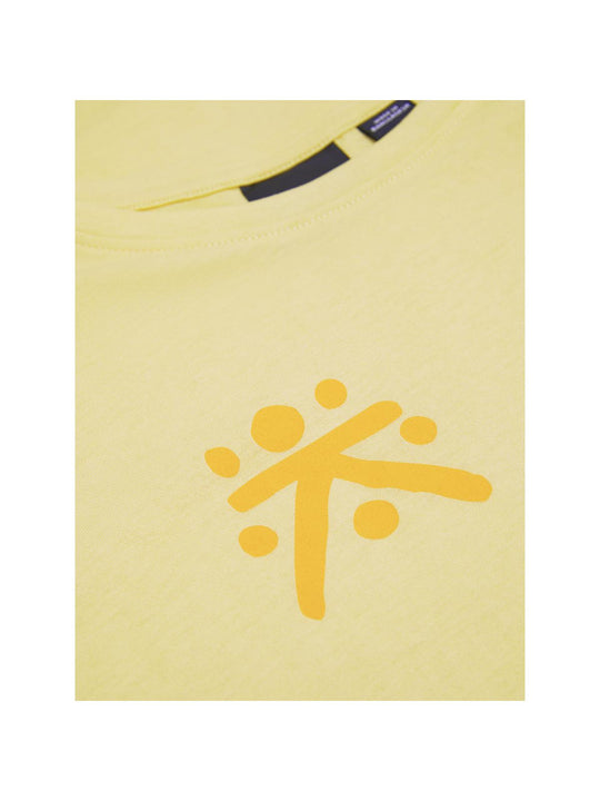 Koszulka PEAK PERFORMANCE Explore Graphic Tee Women żółty - Adventure Sports

