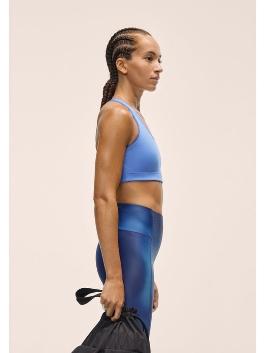 Stanik Casall Iconic Sports Bra kolor niebieski
