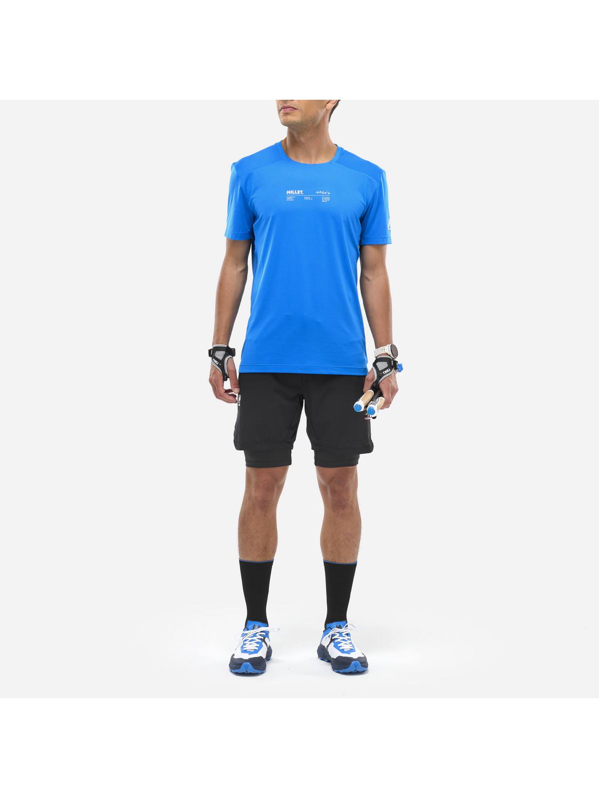 Szorty MILLET INTENSE 2IN1 SHORT M czarny - Adventure Sports