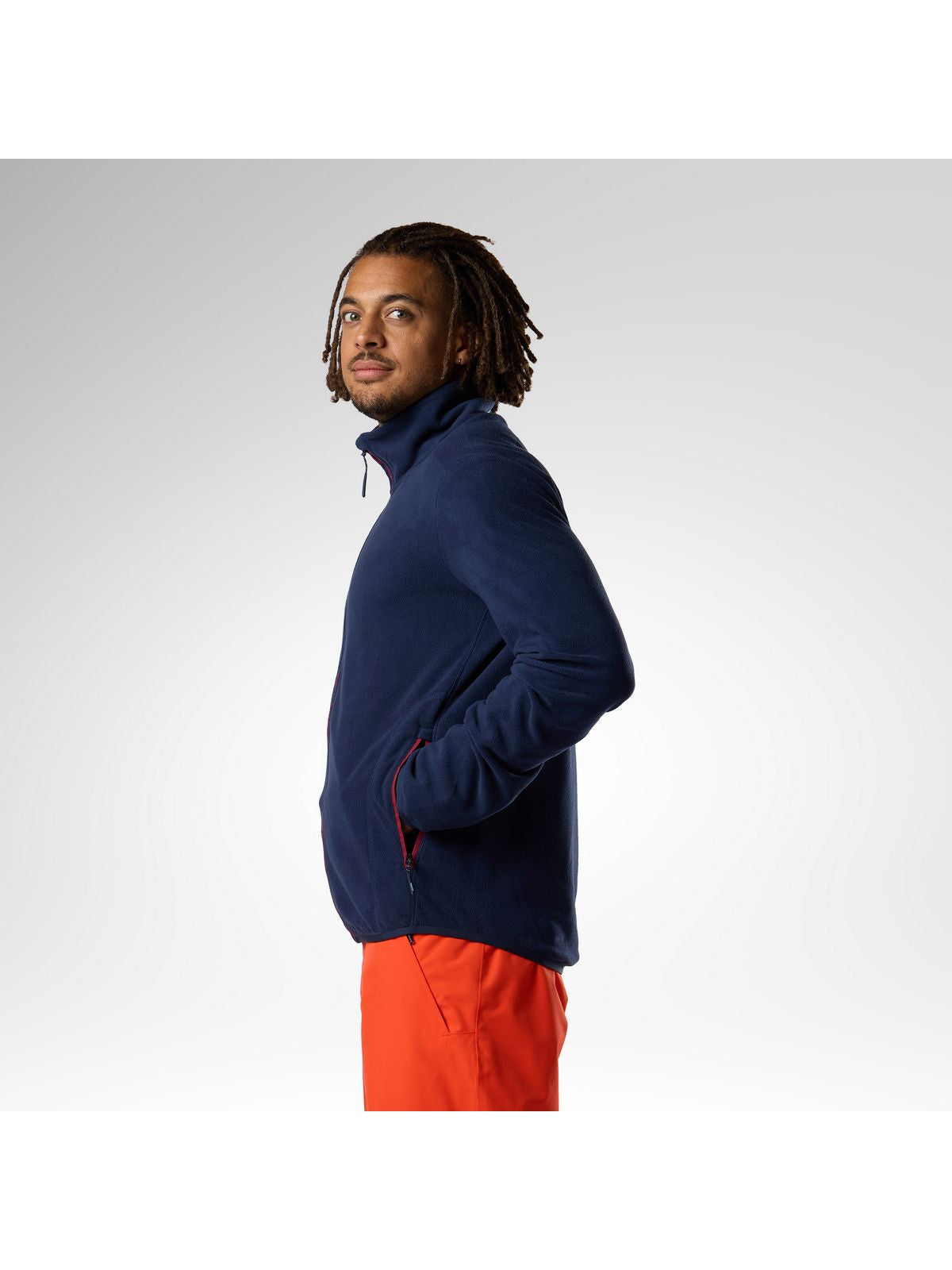 Bluza męska ROSSIGNOL M Polar Fleece Jacket niebieska