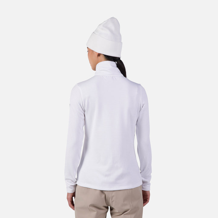 Bluza Rossignol W Blackside Fleece Hz biały - Adventure Sports
