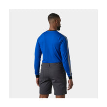 Bielizna termiczna męska HELLY HANSEN HH LIFA STRIPE CREW niebieska

