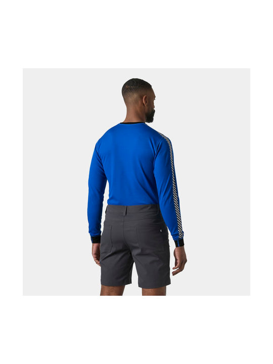 Bielizna termiczna męska HELLY HANSEN HH LIFA STRIPE CREW niebieska
