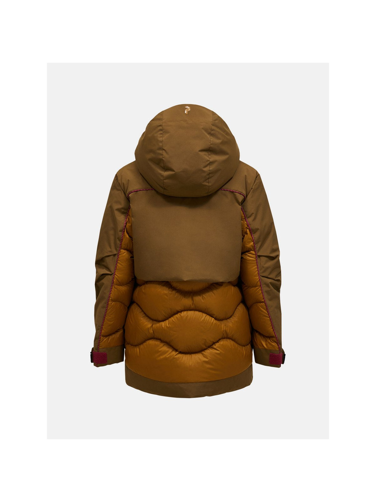 Kurtka PEAK PERFORMANCE W Infusion Helium Down Parka brązowy