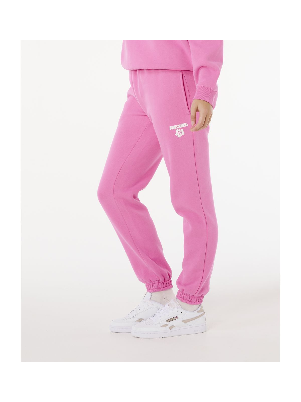Spodnie damskie RIP CURL Surf Puff Track Pant różowe