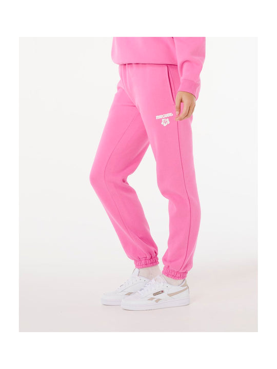 Spodnie damskie RIP CURL Surf Puff Track Pant różowe
