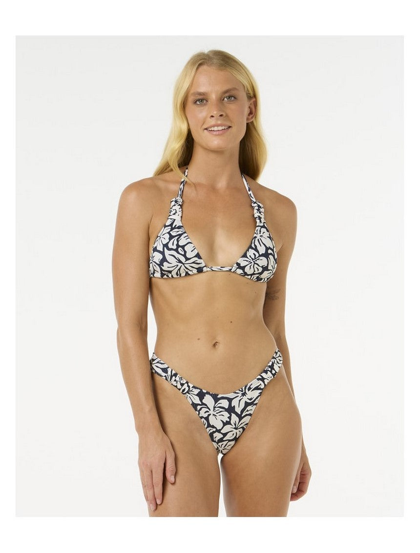 Stanik kąpielowy RIP CURL Las Flores Sliding Tri granatowy