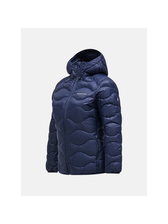 Kurtka puchowa Peak Performance W Helium Down Hood Jacket granatowy - Adventure Sports
